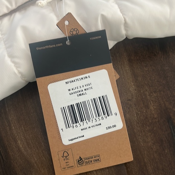 The North Face white vest - Picture 4 of 4